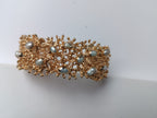  Bracciale a fascia rigida effetto corallo marino con madreperle di Rachele Falvo