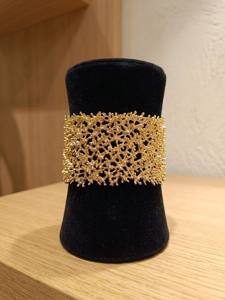spettacolare bracciale rigido a fascia alta Rachele Falvo