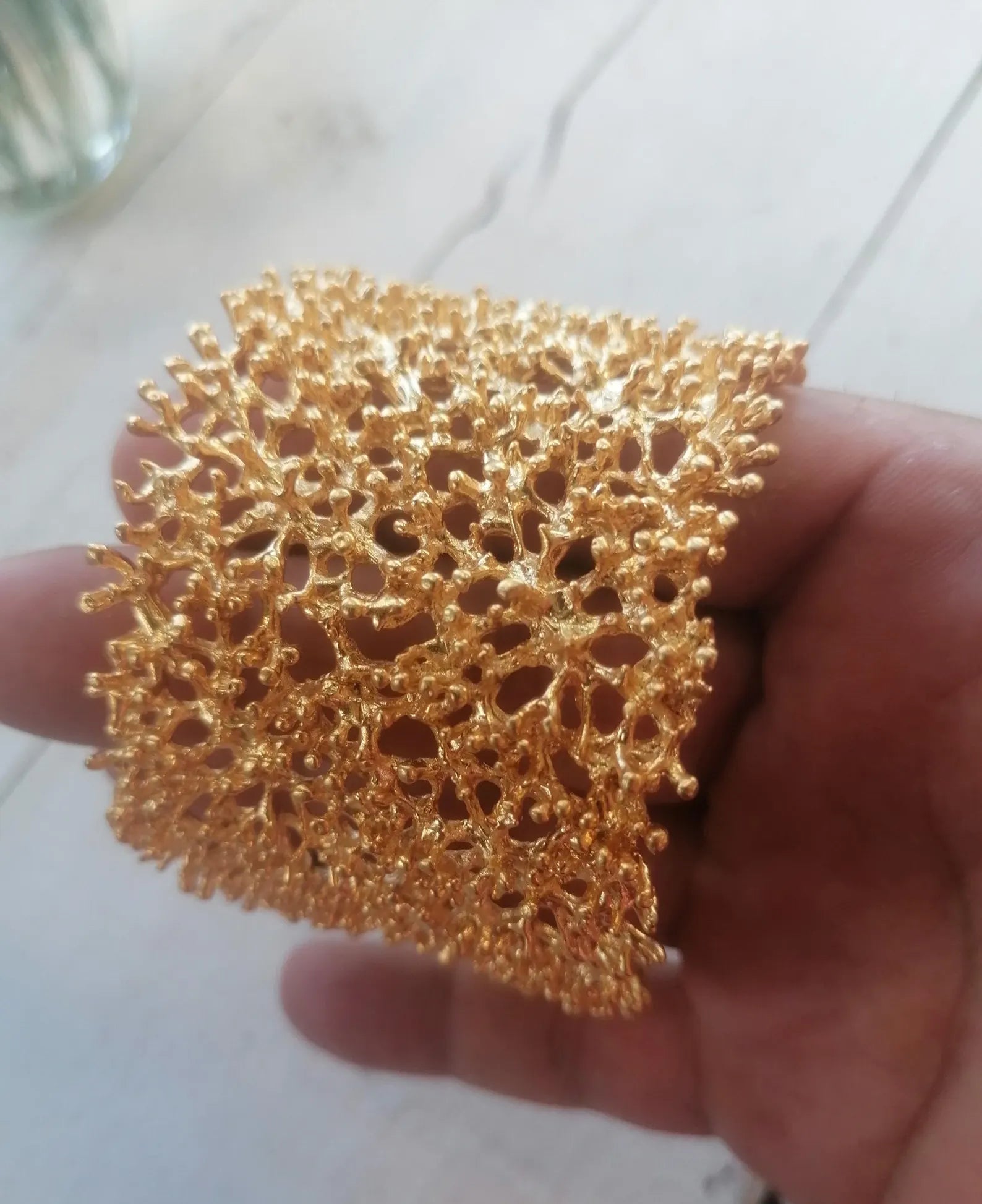 spettacolare bracciale rigido a fascia alta Rachele Falvo