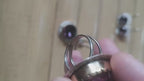 Parure in argento 925 con ametiste naturali composta da collana orecchini e anelli